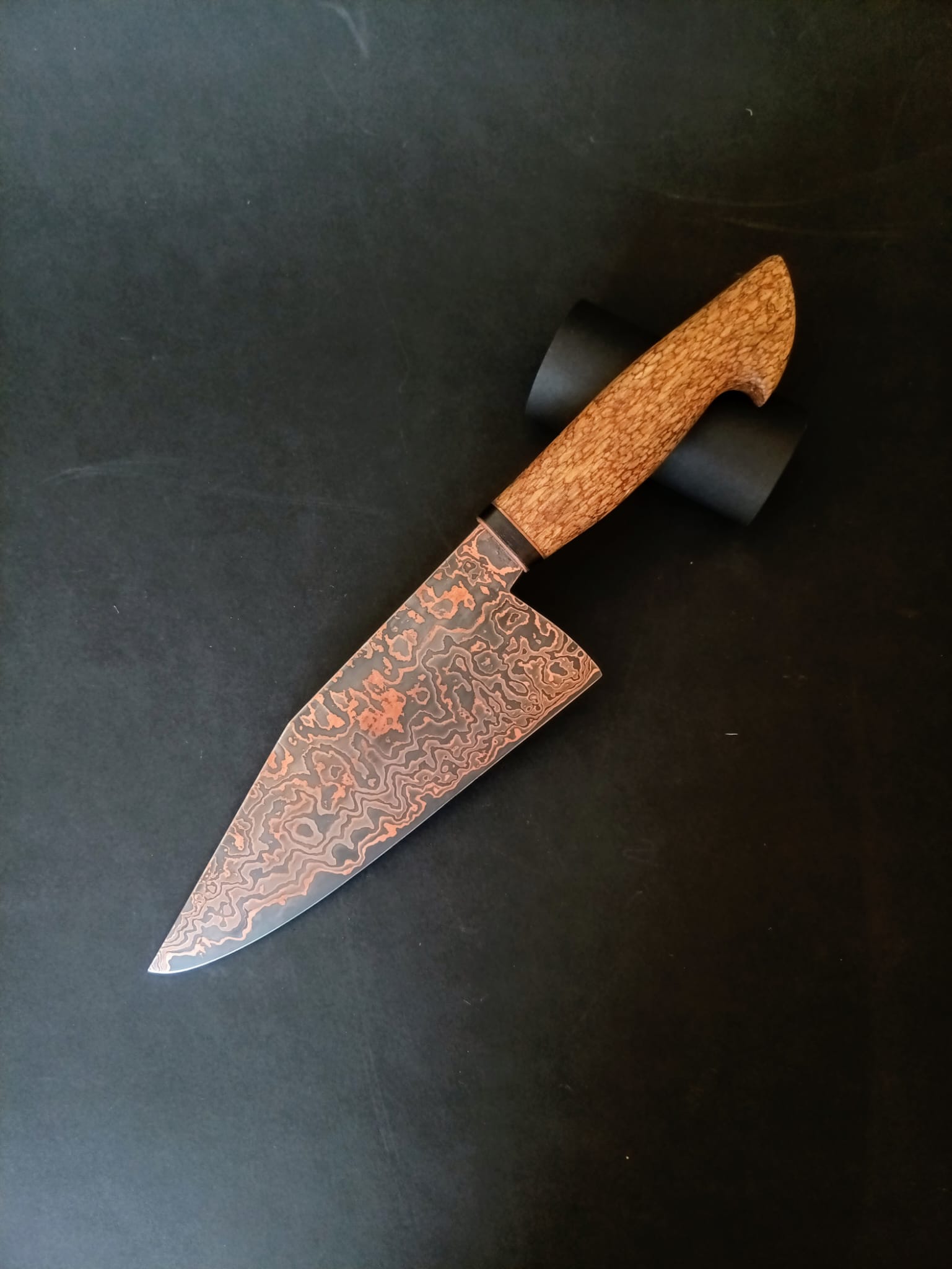 Damas exotique XC75/15N20/cuivre, cœur en XC100